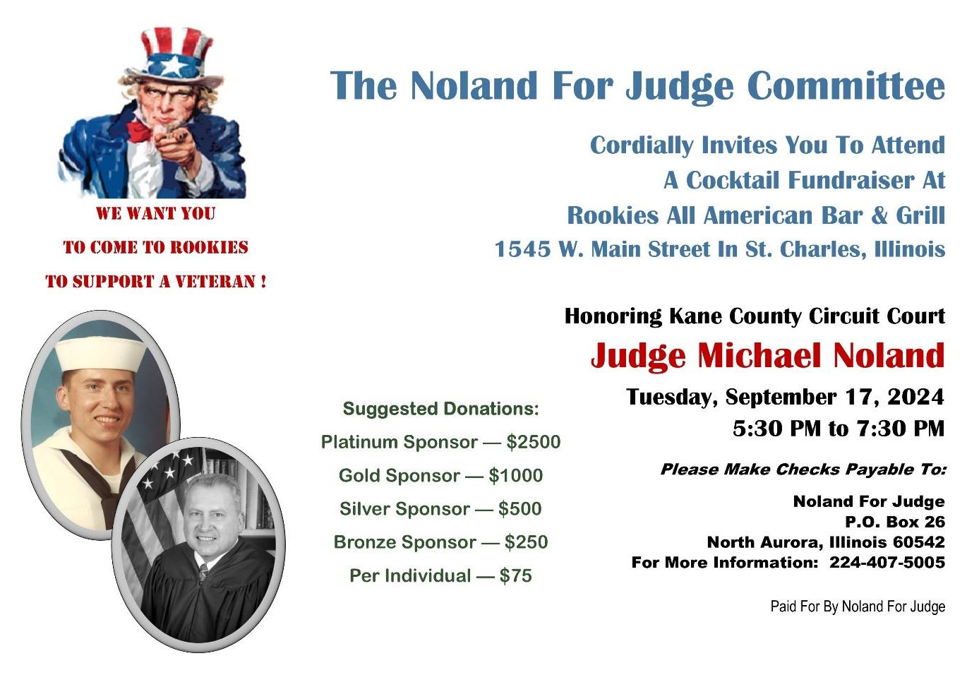 Noland for Judge fundraiser